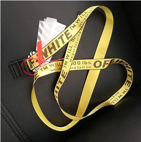 

17 indu trial pari yellow belt white print men women co tume co play belt canva embroidered men belt 365