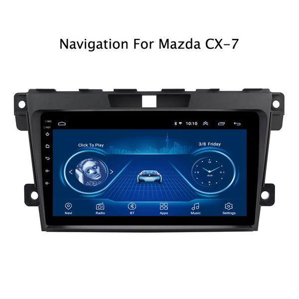 

super slim touch screen android 8.1 gps navigation for cx-7 cx7 cx 7 car radio multimedia bluetooth head unit 2008-2015 car dvd