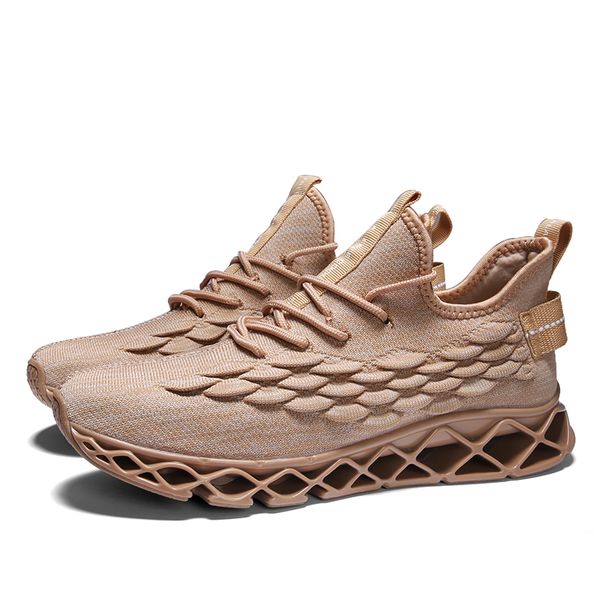 

2019 new breathable running shoes new blade sports shoes comfortable men's walking sneakers casual plus size dd305