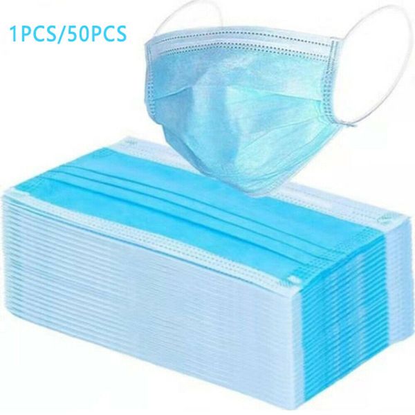 

disposable face mask anti dust personal protective mask made of environmental friendly material 3ply ear loop 200316