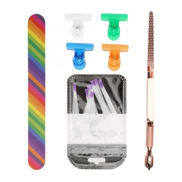 

nail extension kit nail polishing file extension fibre art tool accessories