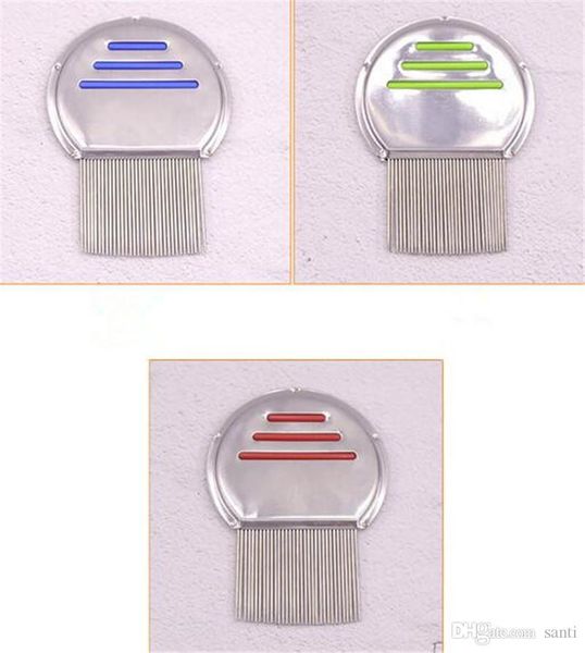 

new home stainless steel kids hair terminator lice comb nit rid headlice super density teeth remove nits comb styling tools