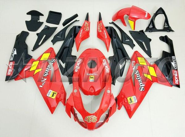 

New ab motorcycle full fairing kit fit for aprilia r 125 06 07 08 09 10 11 r 125 2006 2011 fairing et cu tom red black