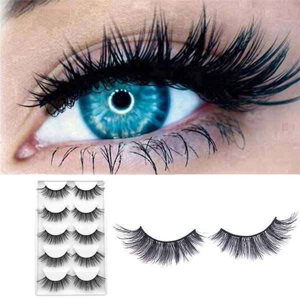 

kanbuder false eyelashes 5 pairs of 3d thick false eyelashes offer and practical dropship nov5
