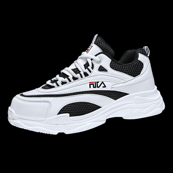 

men's spring korean version of the trend of all-match low-casual mesh breathable board shoes increased daddy tide male, Black