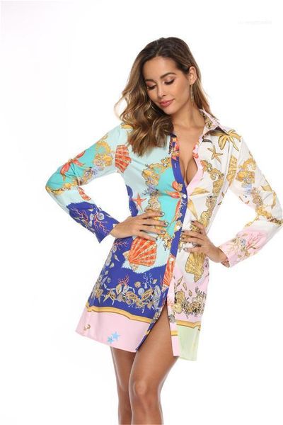 

платье весна осень 19ss дизайнерские цветочные роскошные платья однобортные женщины англия стиль рубашки, Black;gray