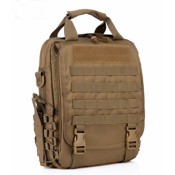 

tactical messenger bag men's molle edc sling shoulder briefcase pack men's handbag for hunting shooting camping hiking traveling