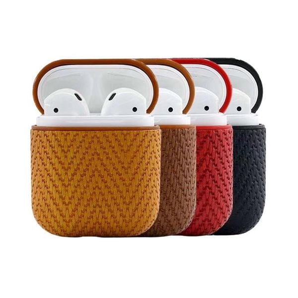 

luxury fashion case for airpods 1/2 pc hard case shield protector earphone sleeve pouch for air pods for airpods case