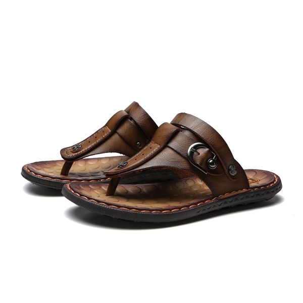 

summer sandalias da work sandales sandalen vietnam sandal zandalias for 2020 para deportivas shoes sandals-men transpirables de, Black
