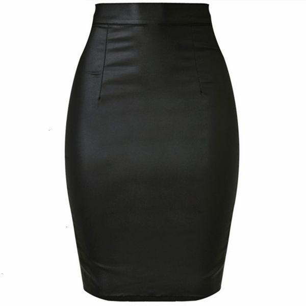 

leather skirt black skirts women faux pencil high waist skirts womens skirt black midi saia spring couro jupe simili cuir