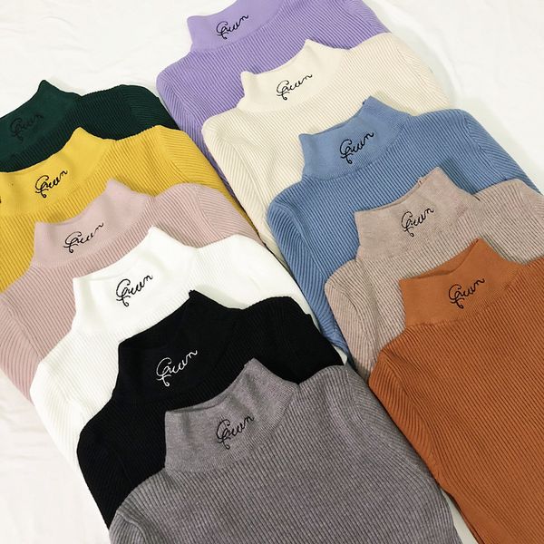 

женщины свитер женщины свитера свитер письмо 3 рукавом женская вышивка мода джерси зима пуловер свитер jumper новый, White;black