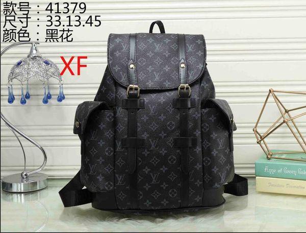 

2020 new luxury brands designers chriser men backapck student shoulder bags travel backpack school bag louis vuitton 05