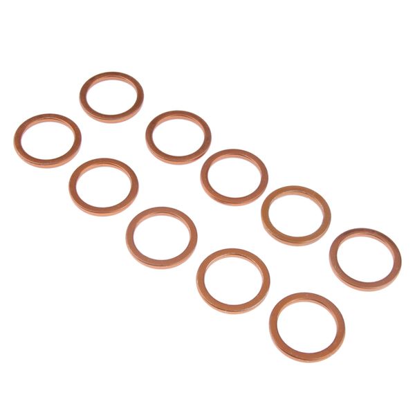 

10pieces глушителем прокладки комплект id: 30 мм od: 40mm для honda cg125