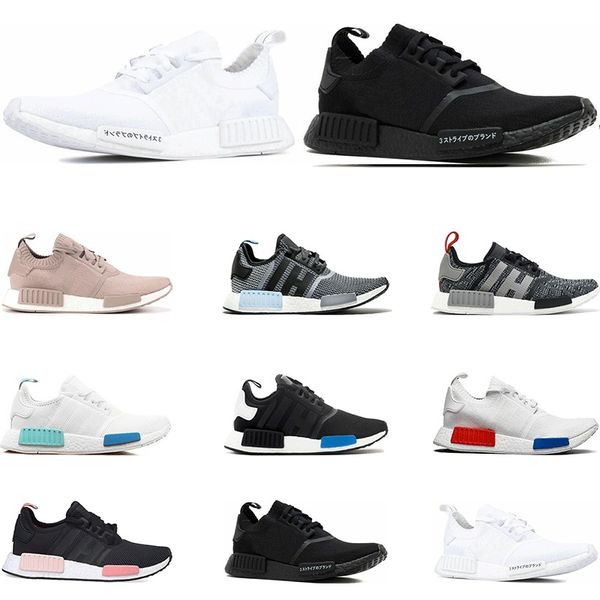 

fashion primek classic oreo triple black white nude grey running shoes for men women runner trainer sports sneaker size 36-45