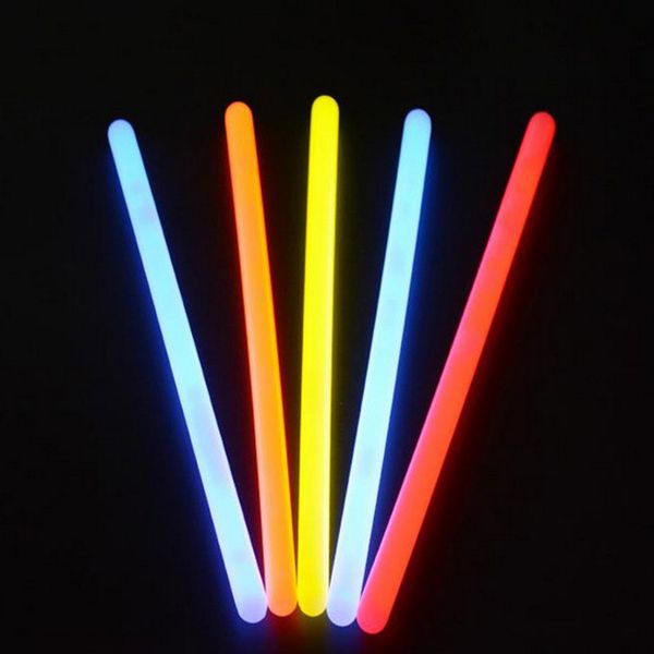 

10*300mm multi color glow stick bracelet necklaces neon party led flashing wand novelty toy led vocal concert led flash sticks