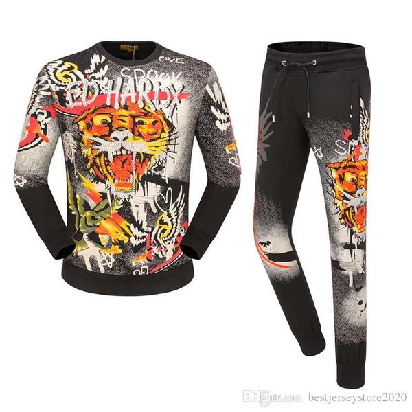 

fashion sports men's clothing suit men's hooded sweatshirt brand mother printing pullover men's hip hop shirt winter autumn, Gray