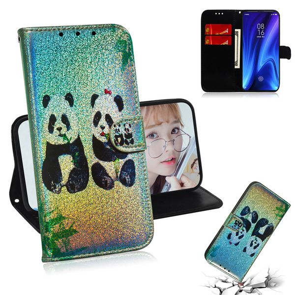 

dazzle colourful leather case for xiaomi mi 9t/mi 9t pro/redmi k20/redmi k20 pro filp cover stand wallet coloured drawing cases