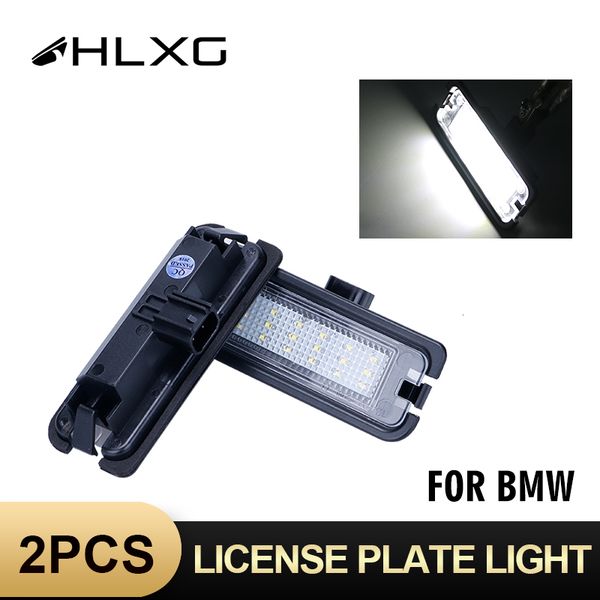 

hlxg led white plate number lights super license plate light car styling no error for mustang 2015 2016 2017 12v