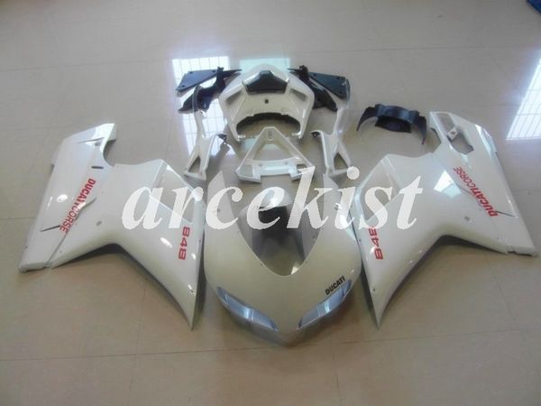 

4 подарков нового abs инъекция полные обтекатели набор, пригодные для ducati 848 evo 1098 1198 1198s 2007 2008 2009 2010 2011 2012 body набо