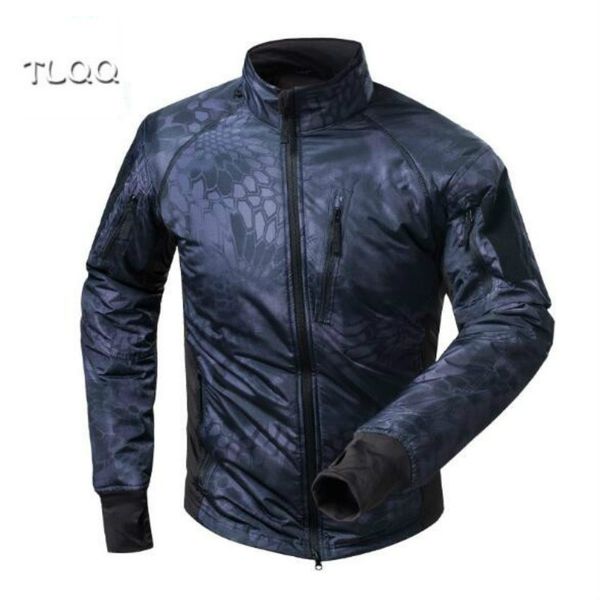 

mountaineering riding jacket camouflage jacket 2019 new outdoor waterproof plus velvet ultra light warm winter clothes, Black;brown