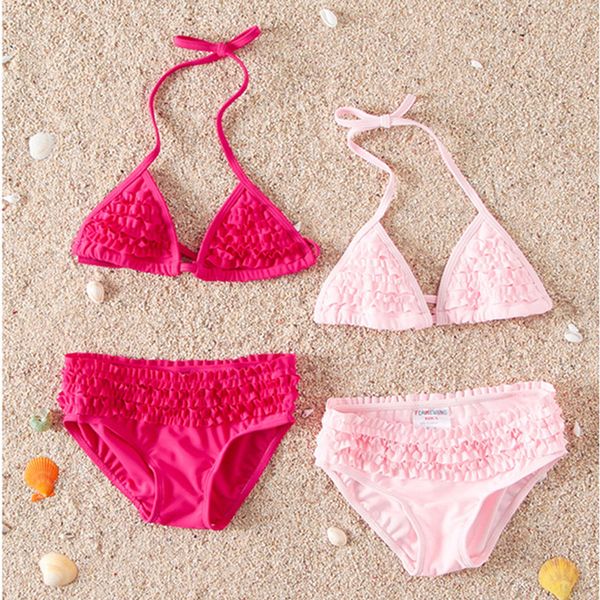 

swimwear bathing children bikini cute swimsuit baby bikini girls cute two pieces suit children's swimwear
