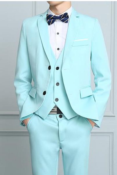

jacket+vest+pant 2016 mens business casual suits slim groom groomsmen occupation wedding dress 3-piece set suits, White;black