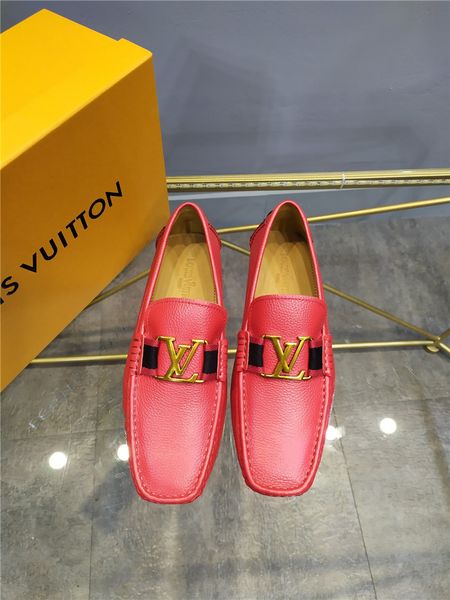 

british style pattern shoes men autumn casual shoes men breathable leather peas loafers trend lazy loafers large size shoes 44, Black