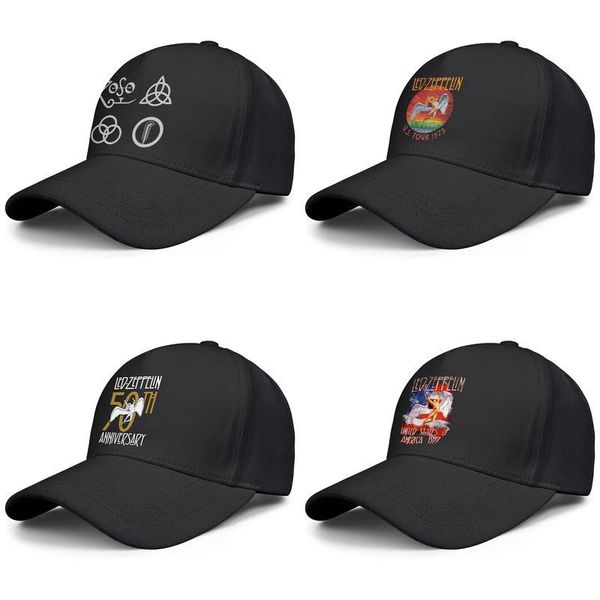 

led zeppelin america 1977 мужская и женская регулируемая крышка дальнобойщика cool cool персонализированные лучшие бейсболки led zeppelin 50, Blue;gray