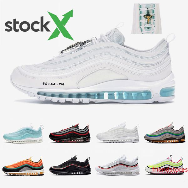 

stock x mschf x inri jesus undefeated undftd мужские женские кроссовки тройной белый черный щепка пуля неоновые спортивные кроссовки 36-45