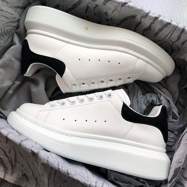 

Black ca ual hoe lace up de igner comfort pretty girl women neaker ca ual leather hoe men women neaker extremely durable tability