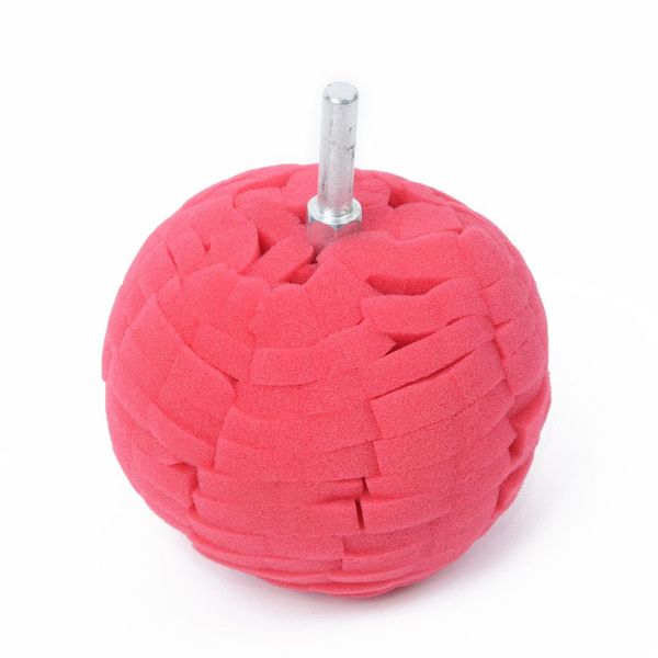 

3 inch 80mm buffing polishing pad ball shaped buff polishing buffer for car