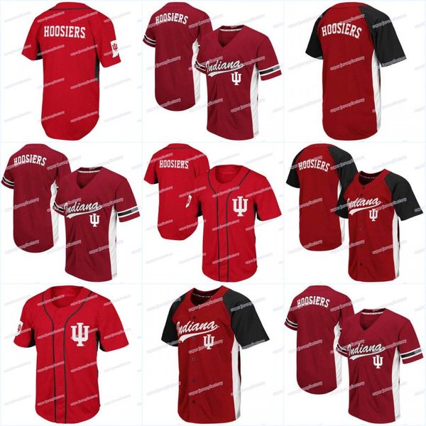 

Men Indiana Hoosiers Fielder Baseball Jersey Custom Hoosiers Fielder Any Player or Number Stitch Sewn High Quality Free Shipping Jersey