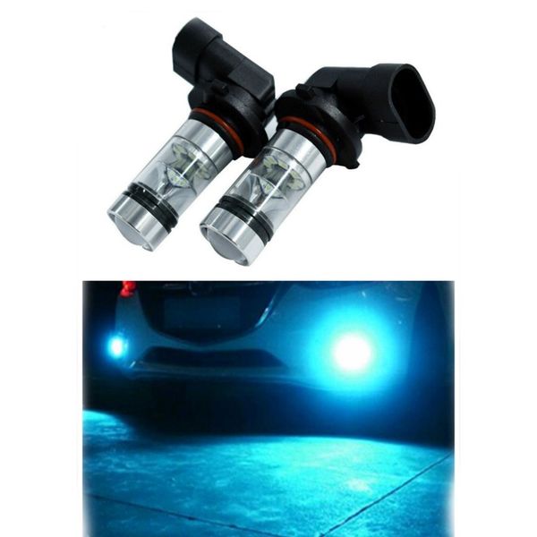 

new new 2x 9005 h10 9145 8000k ice blue 100w led for headlight bulbs kit fog light