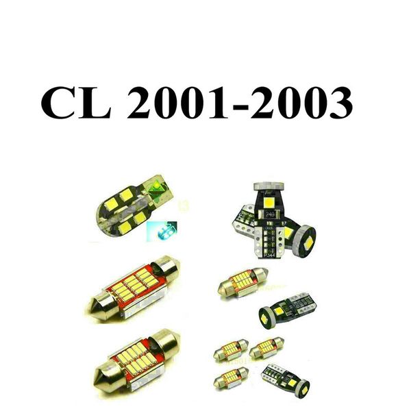 

led интерьера автомобилей огни для acura cl 2001-2003 без ошибок карта купол чтение козырек двери для ног магистральные предоставлено 8pc