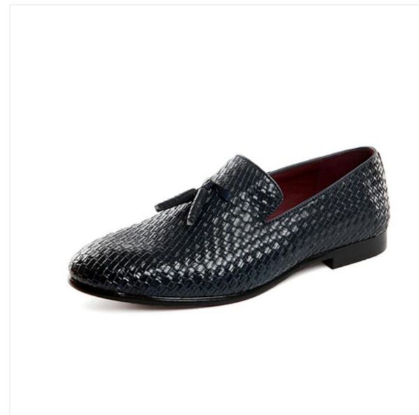

2020 new pu leather casual flats shoe mens dress shoes men wedding shoes plus size 38-48, Black