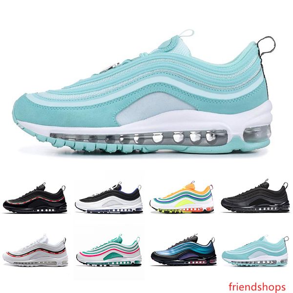

2019 laser fuchsia iridescent undefeated triple white mens running shoes silver bullet south beach men women sports sneakers 36-45