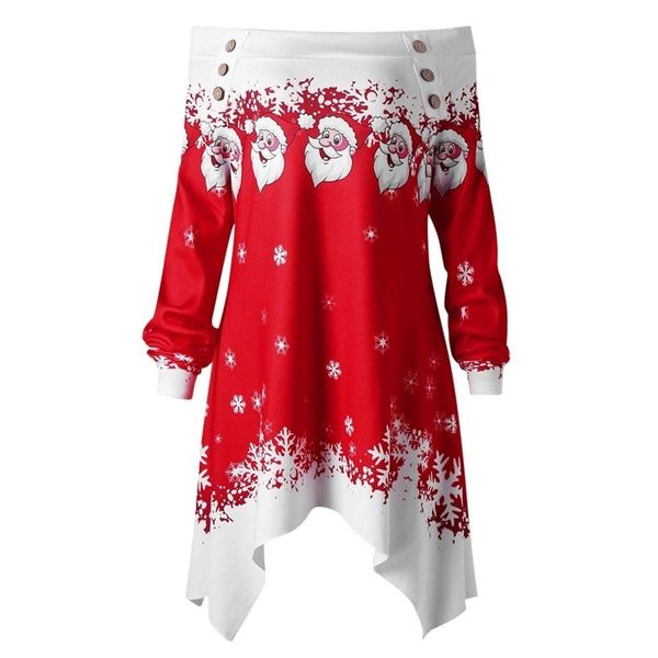 

women's blouse christmas women zipper dots print hooded sweatshirt pullover blouses woman 2019 long sleeve plus size, White