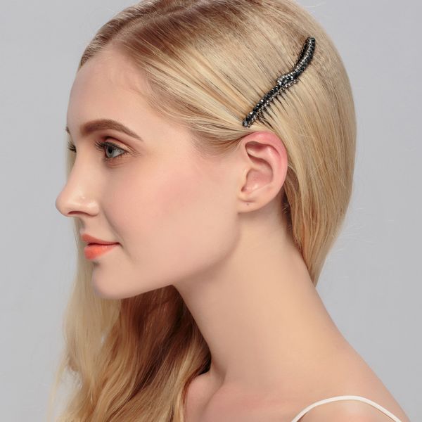 

handmade bride hair comb wedding rhinestone luxury bridal accessories headwear fs14