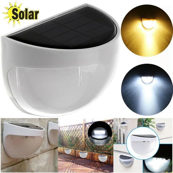 

Waterproof 6 led olar power light en or wall light outdoor garden fence lamp outdoor walkway path light mma1352
