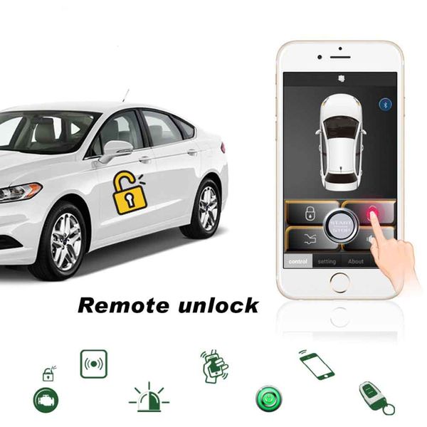 

car alarm central locking with remote control keyless entry system araba alarm start sautomatic start remote
