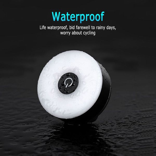 

riding bicycle taillight travel waterproof universal night light replacement