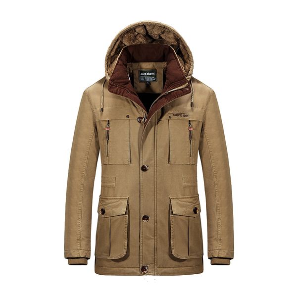 

under -30 degree winter jacket men size -8xl down coat new 2016 warm thick brand clothing plus velvet loose casual business, Black;brown