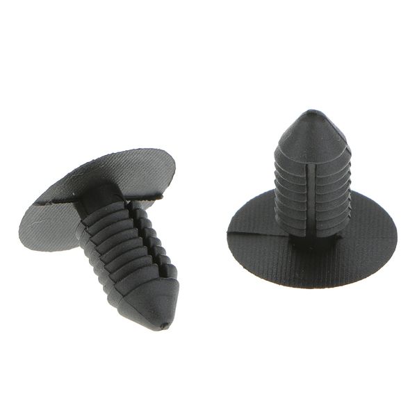 

50pcs a55 universal black plastic retainers clip 3/8" hole size rsh5710pk