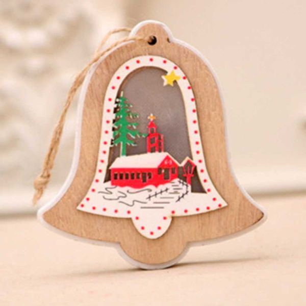 

night lights decoration deskchristmas tree wooden craft home gift portable garden pendant hanging ornament led holiday party