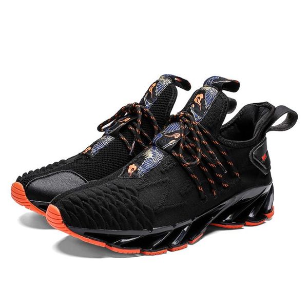 

new est blade men's designer sneakers europe and america men trend casual running shoes fashion damping mesh breathable tank sport shoe