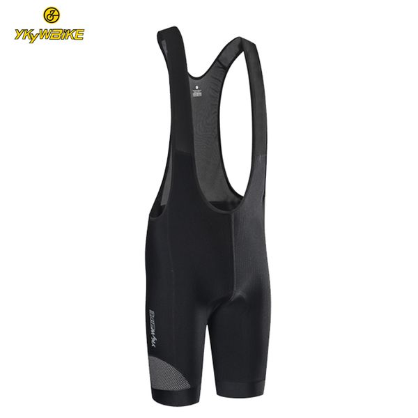 

ykywbike cycling bib shorts men cycling sponge padded reflective stripe mountain road bicycle bike shorts double lycra at leg