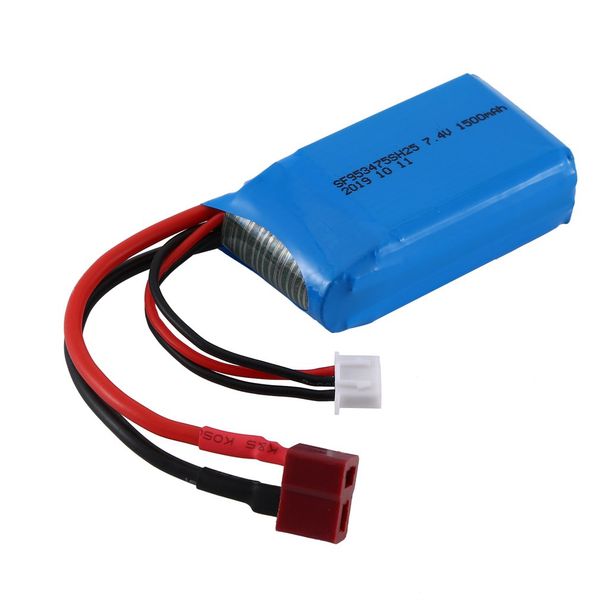

7.4v 1500mah rechargeable battery lipo battery rc lithium battery rc car set for wltoys a959-b/a969-b/a979-b/k929-b