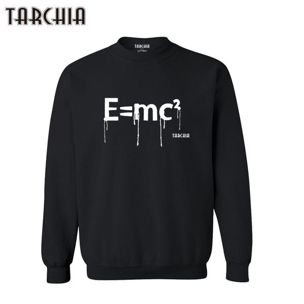 

tarchia 2020 e=mc new arrive fashion autumn european style hoodies hoody pullover om sweatshirts clothes sportswear men, Black