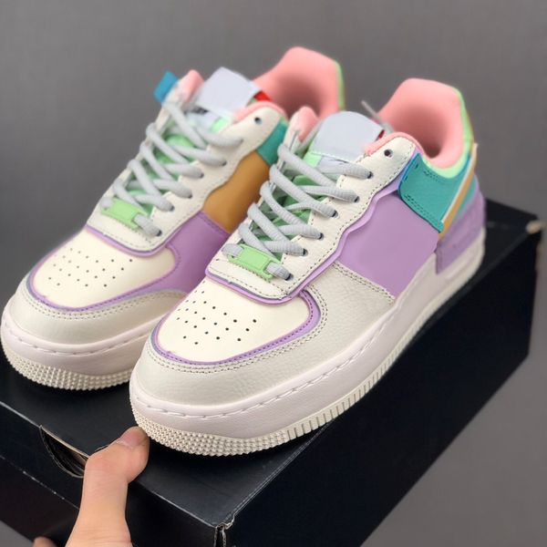 

2020 forced wmns 07 utility mosaic of candy women running shoes 1 shadow girls sneakers trainers one sports ci0919-101 des chaussures