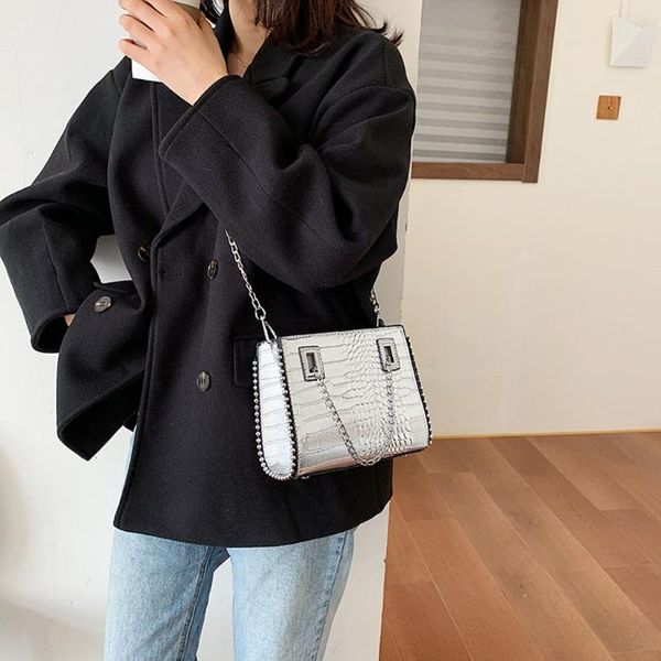 

2020 new fashion leather bag casual wild bag shoulder messenger luxury sac a main femme de marque luxe#40